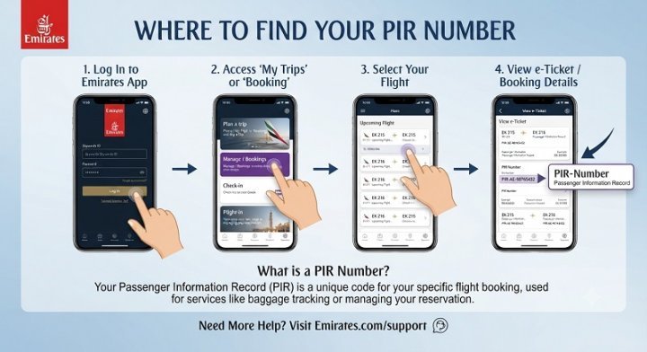 How to Find Your PIR Number in Emirates: Complete Guide for UAE Residents