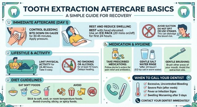 What are the Tooth Extraction Aftercare Basics: A Complete Recovery Guide